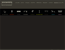 Tablet Screenshot of excentric.be