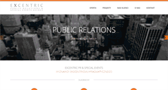 Desktop Screenshot of excentric.com.pl